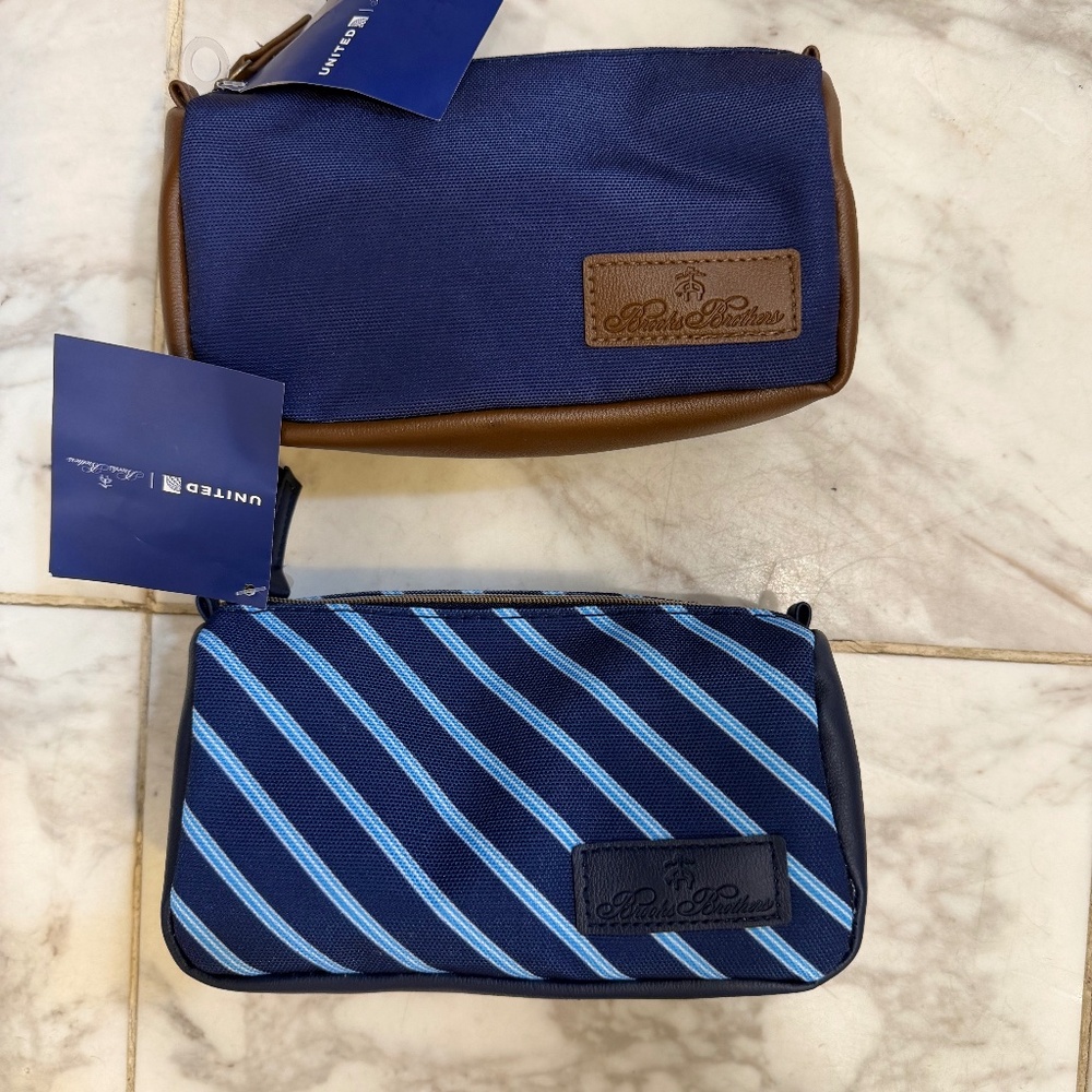 2 Unopened Brooks Brothers Amenities Kits: United